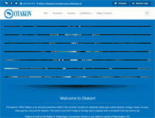 Tablet Screenshot of otakon.com